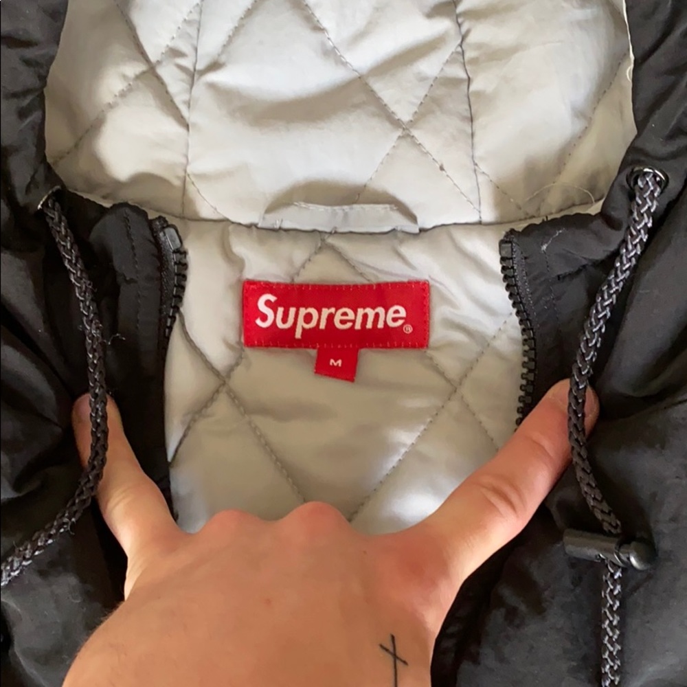 Supreme Sleeve Script Sideline Jacket - image 3